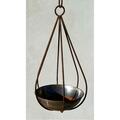 Starlitegarden Find Your Passage Large Raindrop with Copper Burn Planter LRD-WOK-17-MS